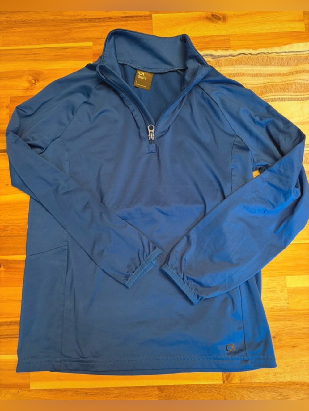 GapFit Boys Athletic Quarter Zip Pull Over
